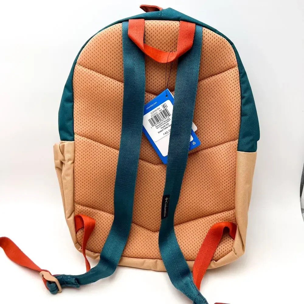 COLUMBIA Kids' Kitterwibbit Backpack Canoe Blue White Dino School Bag NWT